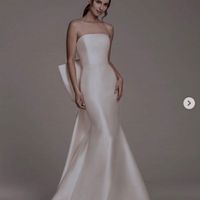 Cor do sapato com Vestido Cetim Off White - 1