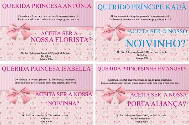 Convite das Daminhas