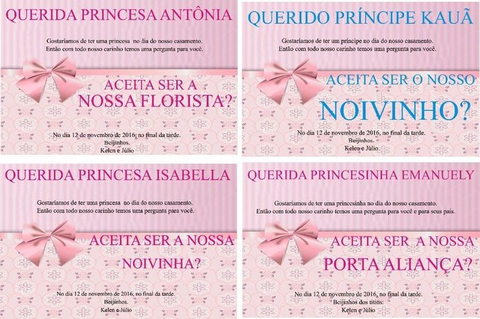 Convite das Daminhas