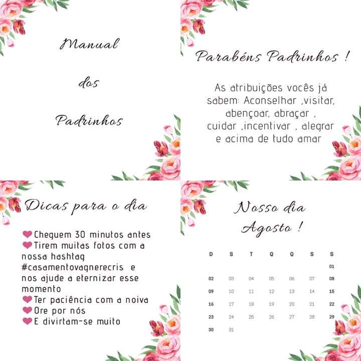 Convite dos padrinhos - 5