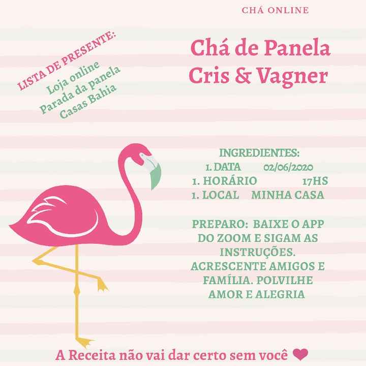 Chá online na pandemia? 😮😮🤔🤔 - 1