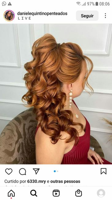 Já escolheu qual vai ser o penteado? 1