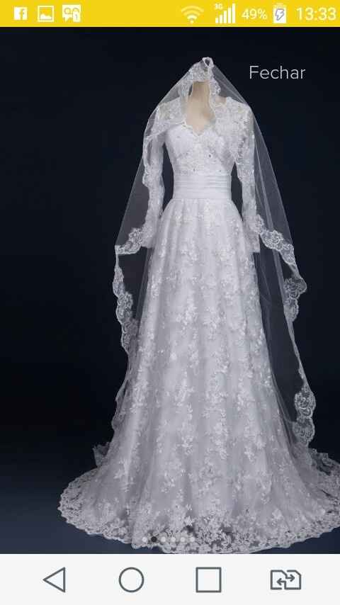 Comprei o vestido de noiva! #vemver - 2