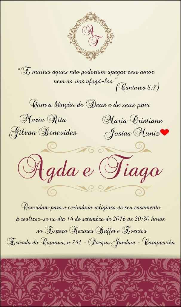 Convite casamento - 5
