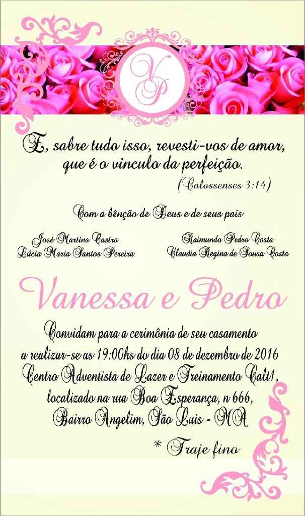 Convite casamento - 7