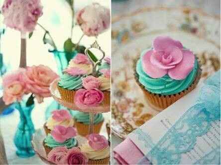 Azul tiffany com rosa - 7