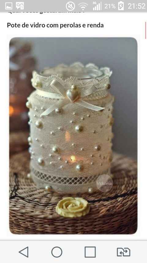 Farei todo o meu casamento sozinha e completamente reciclável. - 8