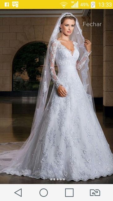 Comprei o vestido de noiva! #vemver - 1