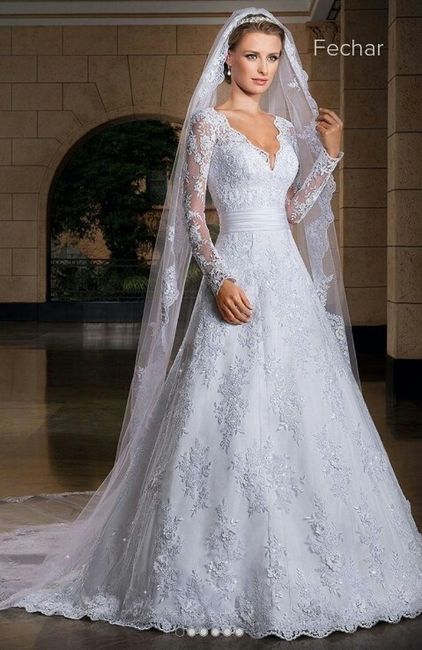 Qual o estilo de vestido que vocês pretendem usar noivinhas ? - 1