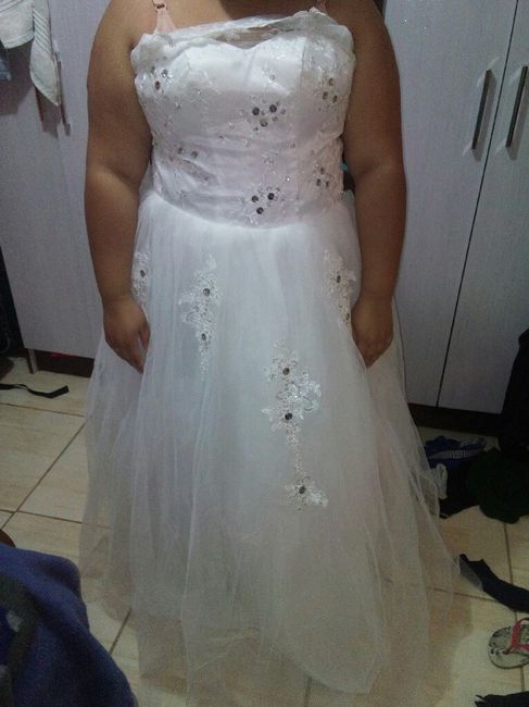 Meu vestido não serviu #triste - 1