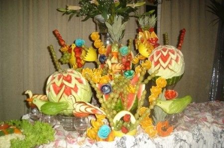 Frutas com desenhos
