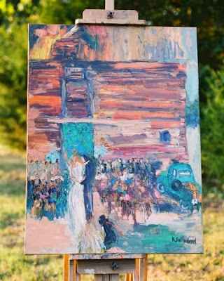 O quadro do seu casamento...