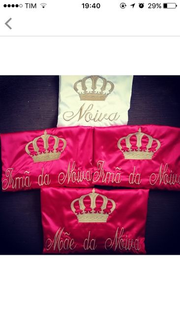 Robe Noiva, mãe e madrinhas 