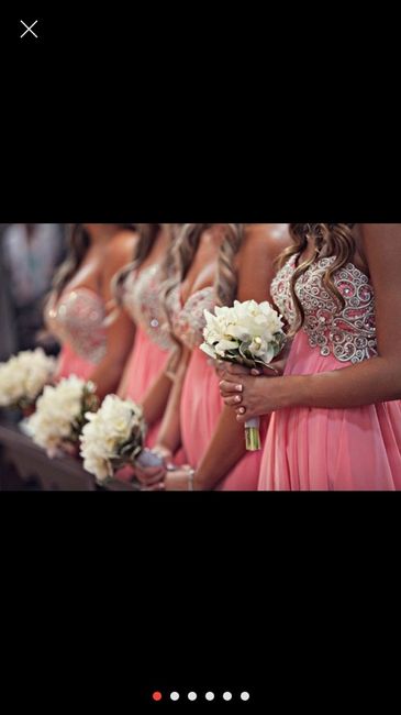Qual a cor do vestido das suas madrinhas? - 2