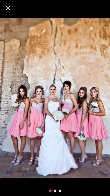 Qual a cor do vestido das suas madrinhas? - 3