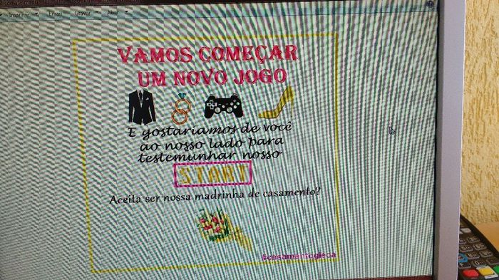 Convite para padrinhos - 2