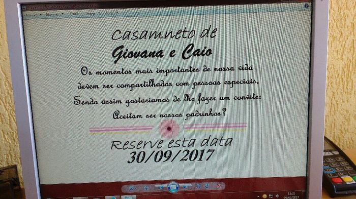 Convite para padrinhos - 7