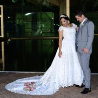 Lavando o vestido de noiva em casa - 1