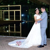 Lavando o vestido de noiva em casa - 2