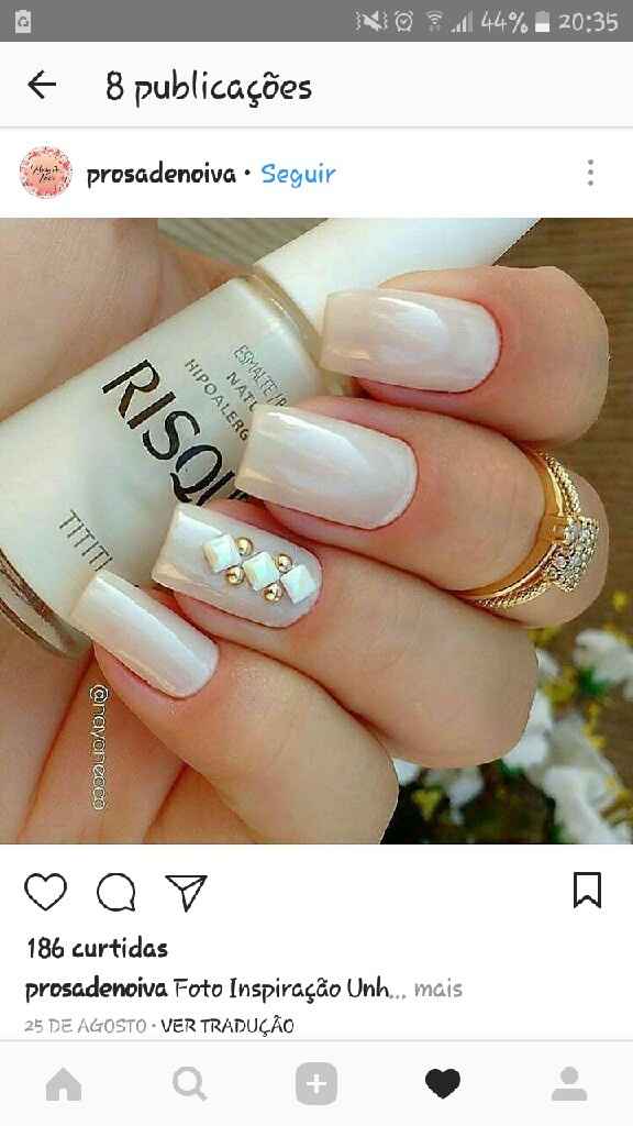 Qual a cor das suas unhas? - 1
