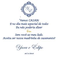 Texto do convite para as madrinhas 