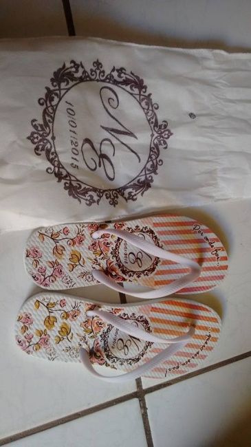 Chinelo personalizado