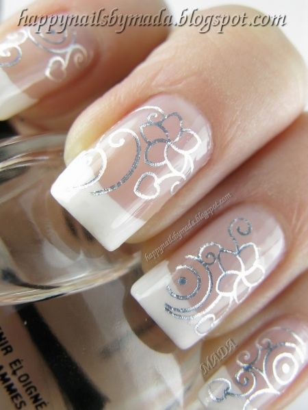 Unhas de noivas lindas!