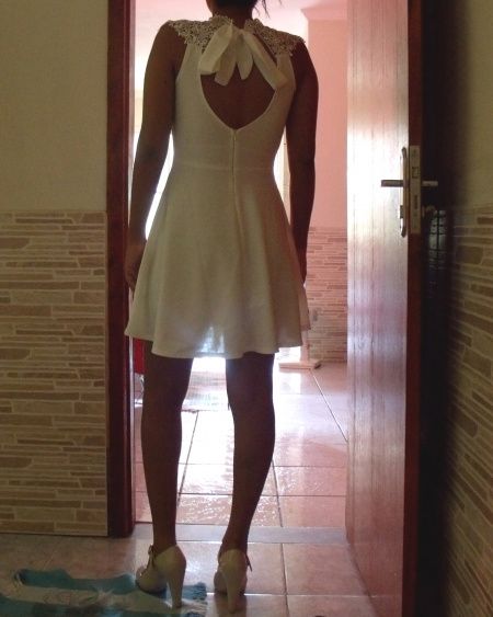 Vestido do casamento civil