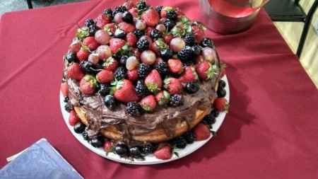 Naked Cake com Nutella