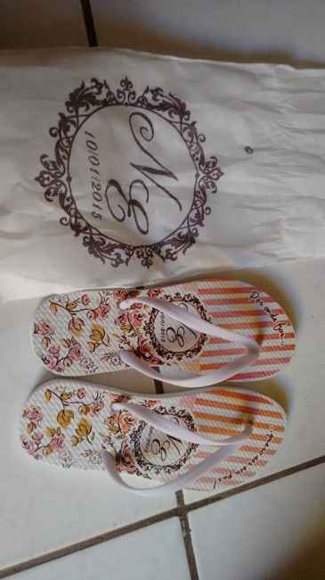 Chinelo personalizado
