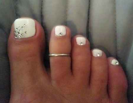 Unhas de noivas lindas!
