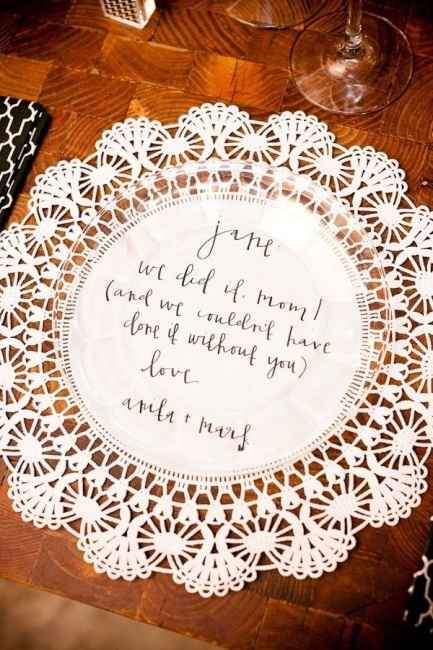 Sousplat Doilies