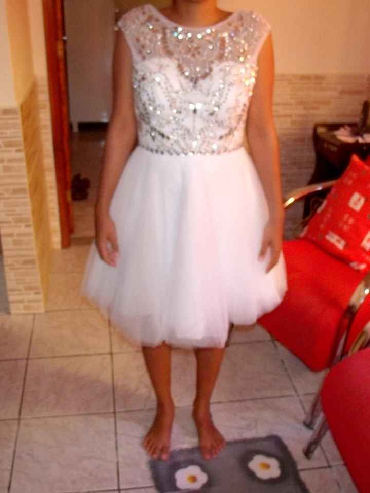 Meu vestido curto