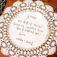 Sousplat Doilies