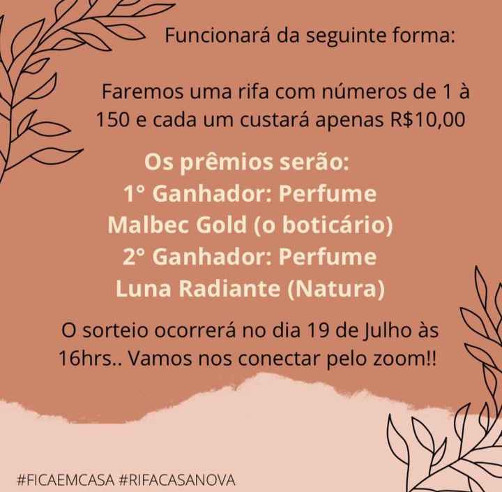 Resultado Chá Rifa de Casa Nova - 2