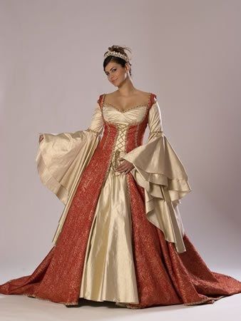 vestido medieval