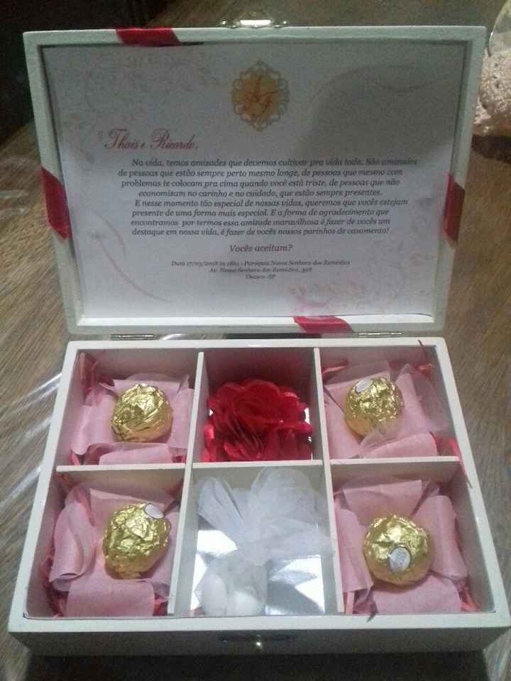 Convite para padrinhos! - 2
