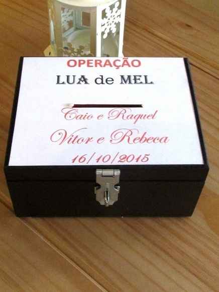 Cofre para a contribuição