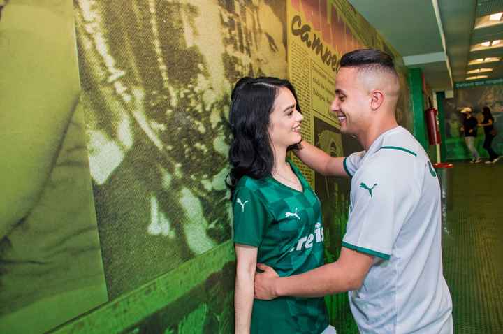 Pré Wedding no Allianz Parques 💚🐷 - 1