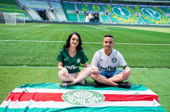 Pré Wedding no Allianz Parques 💚🐷 - 3