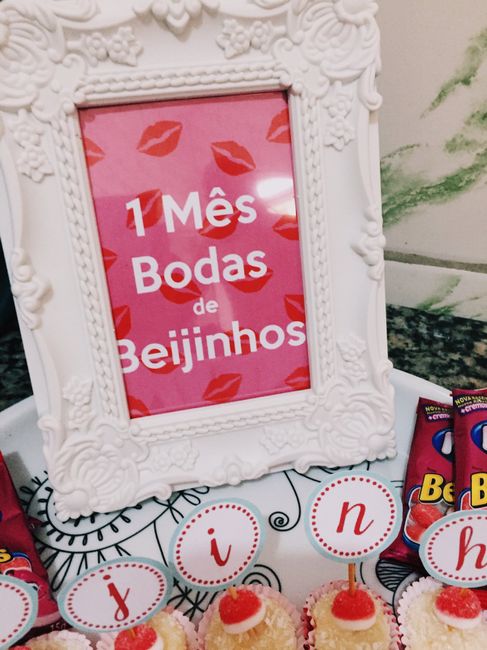  1 mês - Nossas Bodas de Beijinho - 4