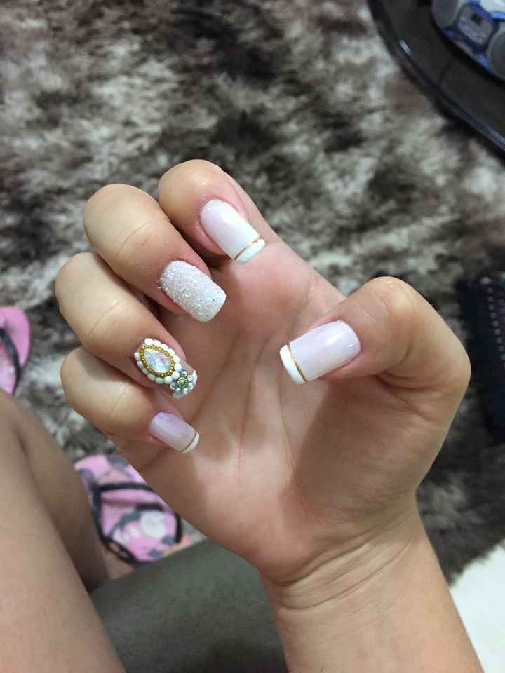  Minhas unhas para o casamento - 1