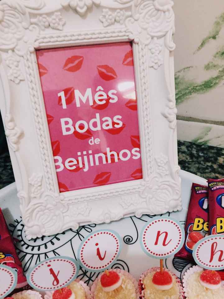  1 mês - Nossas Bodas de Beijinho - 4