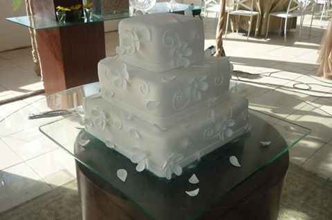 Bolo de casamento - 1