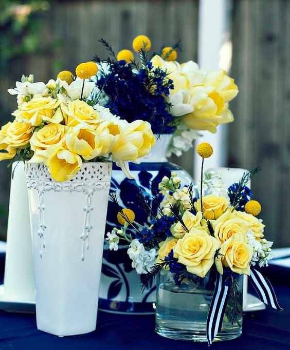 Inspiração Casamento de dia Amarelo