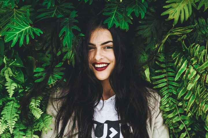 Eu com cabelo longo
