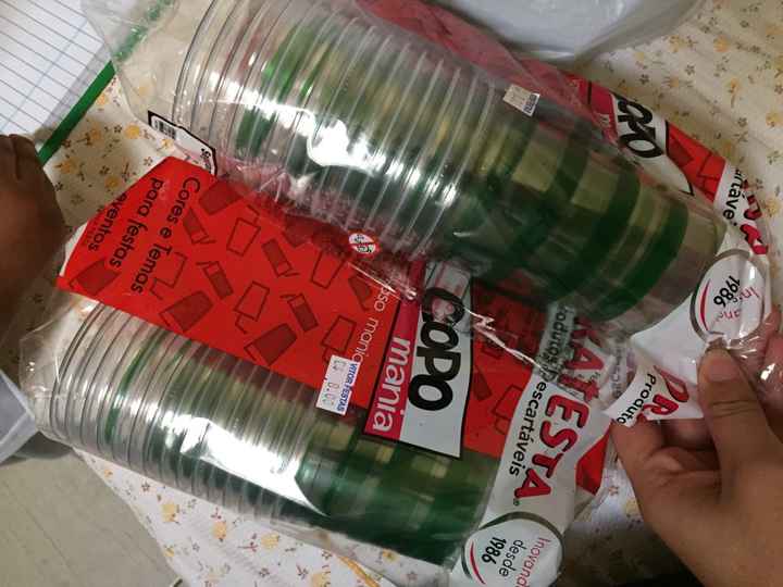 #compras para o chá de panela 💚 - 3
