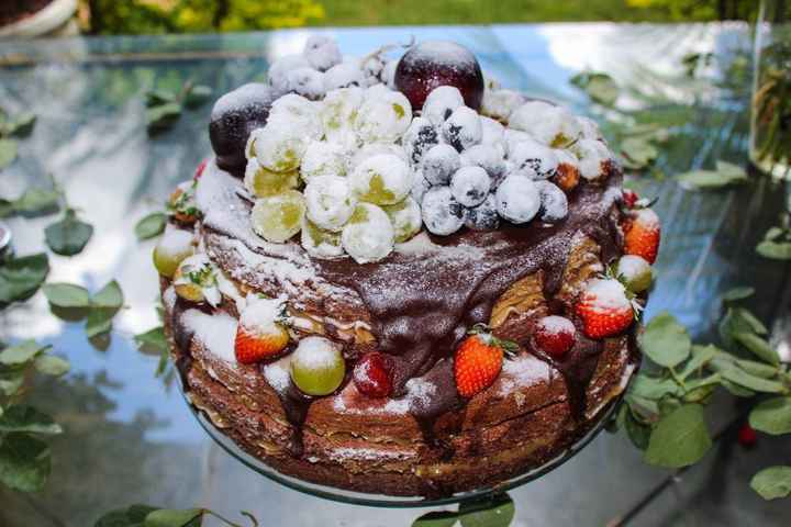 Bolo do meu noivado - Dellirius Doces