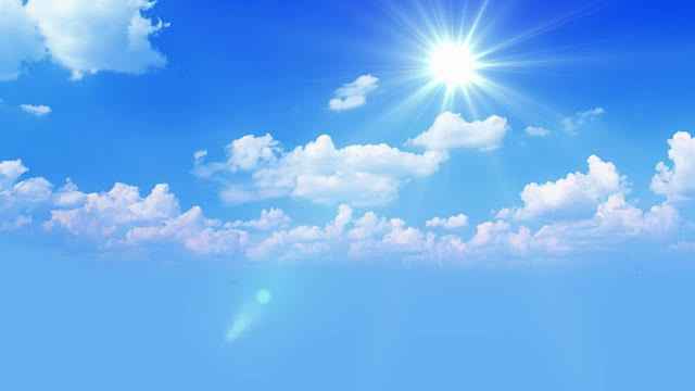 O céu que muitas querem para o grande Dia