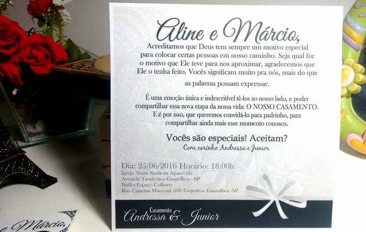 Convites dos meus padrinhos - 3